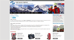 Desktop Screenshot of custom-bags-manufacturer.com