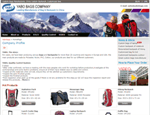 Tablet Screenshot of custom-bags-manufacturer.com